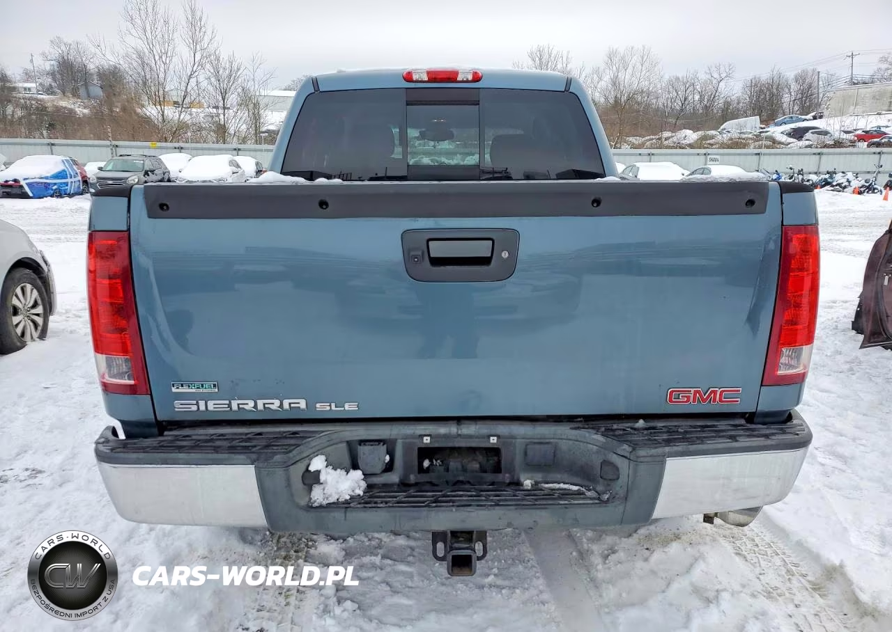 2011 GMC Sierra K1500 Sle VIN:3GTP2VE39BG337824 - 6