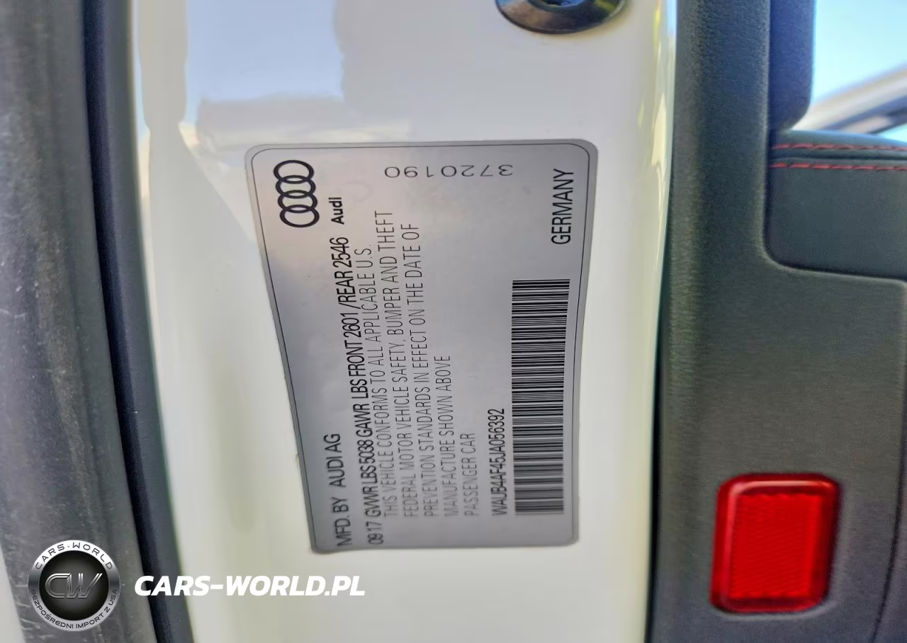 2018 Audi S4 Premium Plus VIN:WAUB4AF45JA056392 - 12