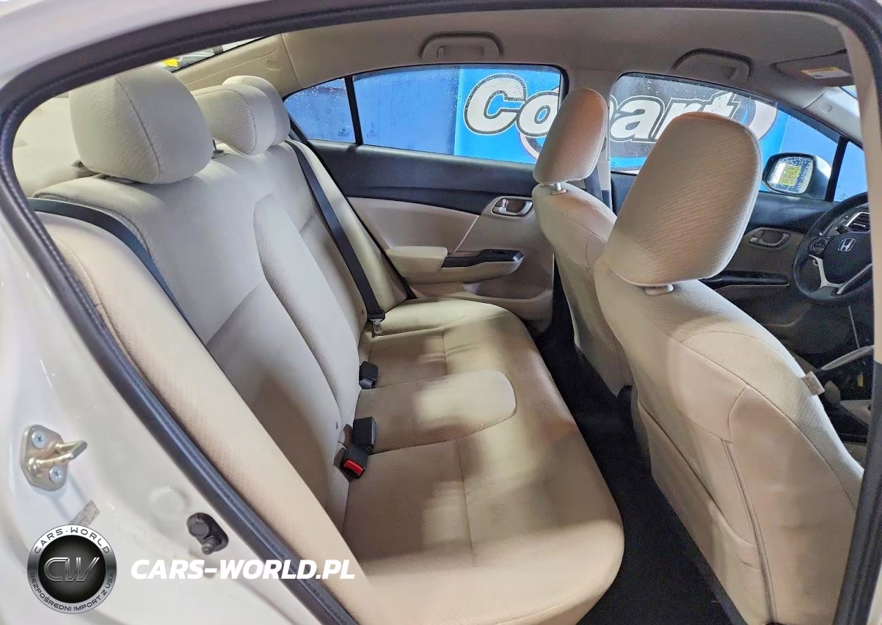 2013 Honda Civic Lx VIN:2HGFB2F50DH571526 - 10