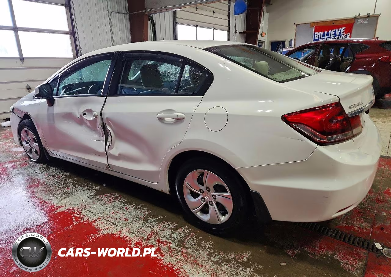 2013 Honda Civic Lx VIN:2HGFB2F50DH571526 - 2