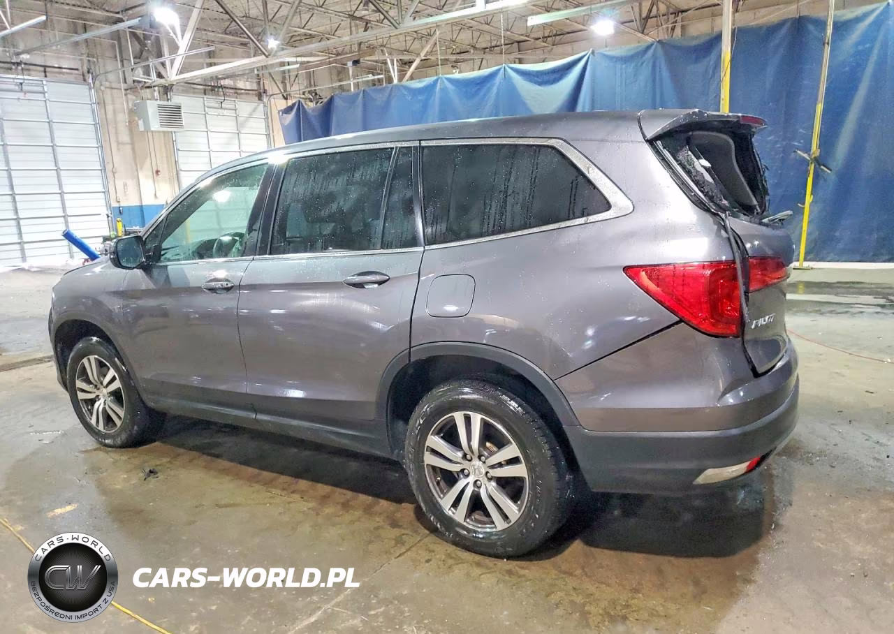 2017 Honda Pilot Exl VIN:5FNYF6H55HB073219 - 2