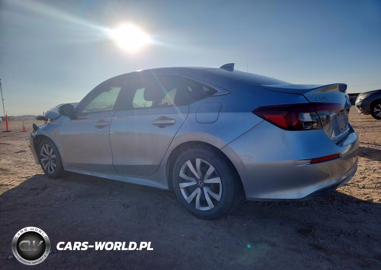 2026 Honda Civic Lx VIN:2HGFE2F23TH524454 - 2