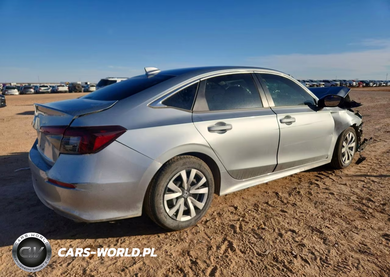2026 Honda Civic Lx VIN:2HGFE2F23TH524454 - 3