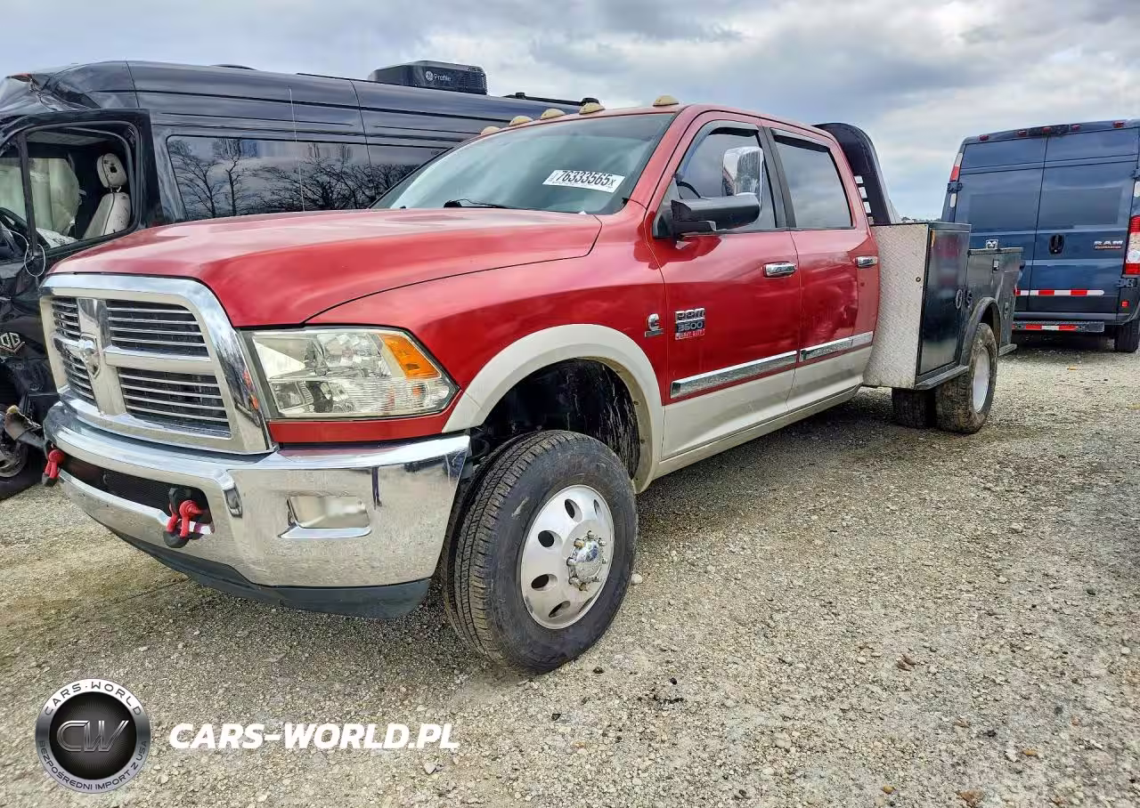 2010 Dodge Ram 3500 Flatbed Truck