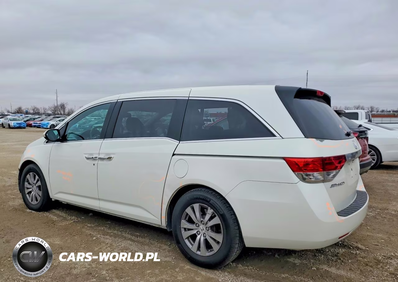 2015 Honda Odyssey Exl VIN:5FNRL5H69FB128901 - 2