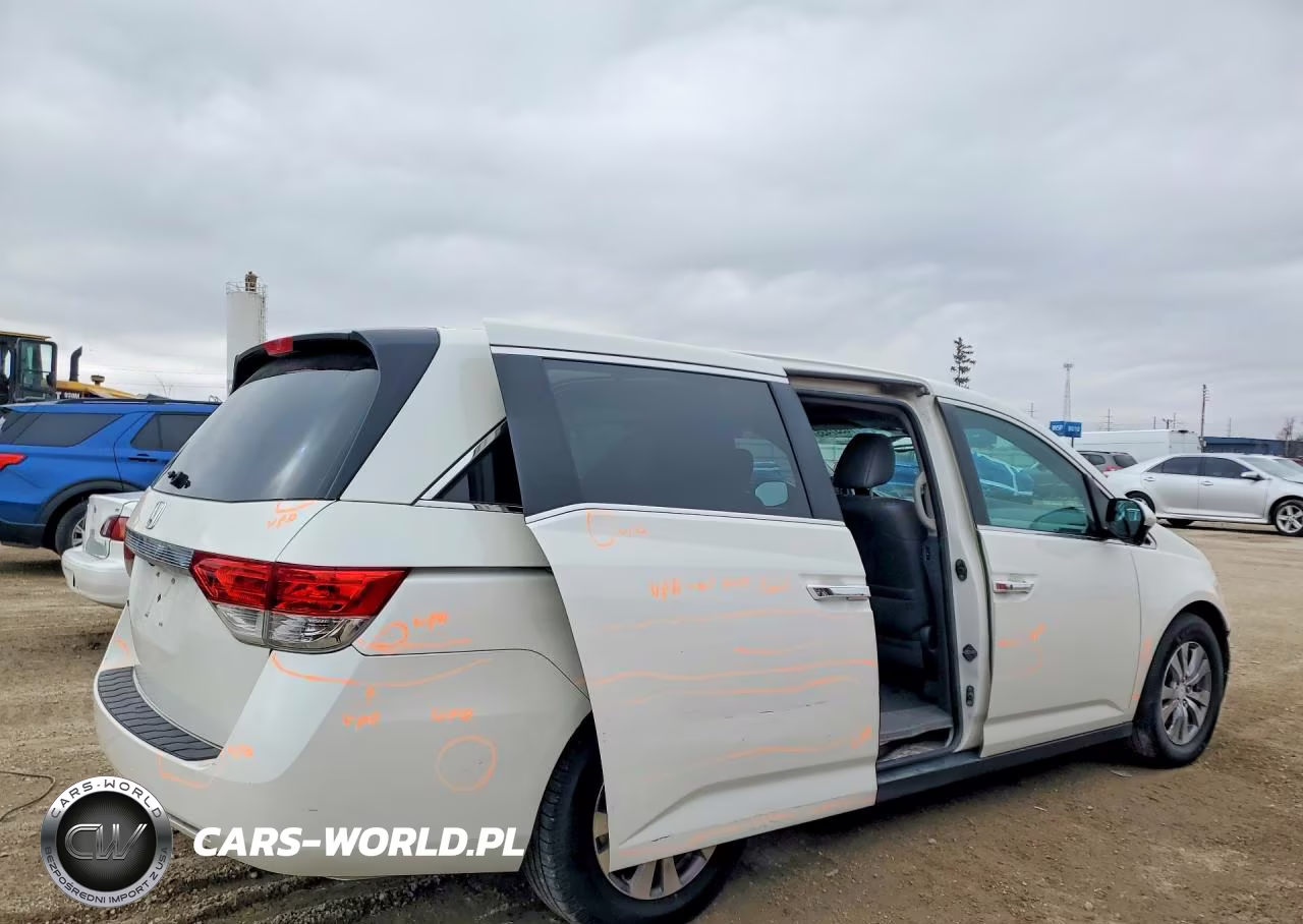 2015 Honda Odyssey Exl VIN:5FNRL5H69FB128901 - 3