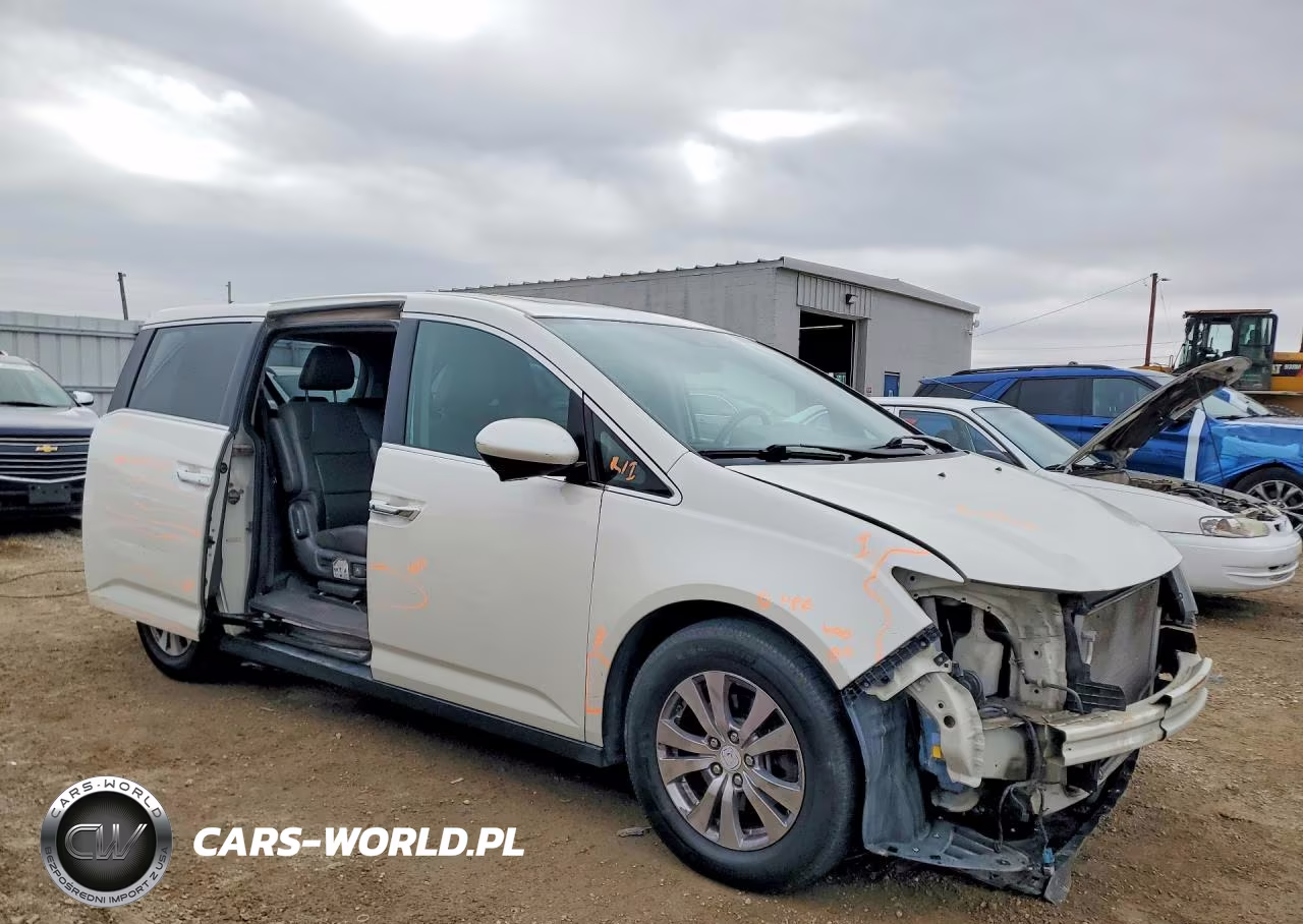 2015 Honda Odyssey Exl VIN:5FNRL5H69FB128901 - 4