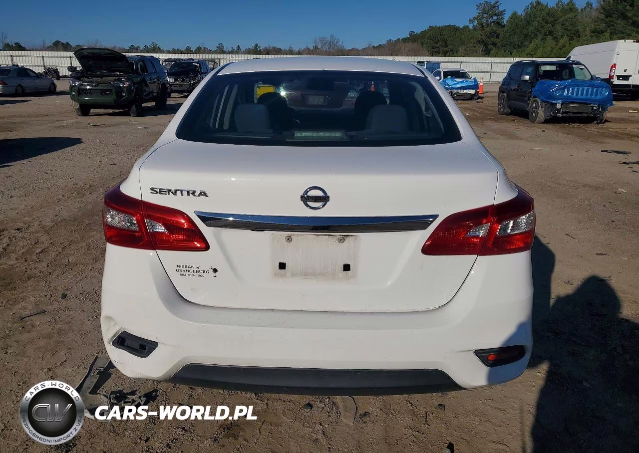 2019 Nissan Sentra S VIN:3N1AB7APXKY291153 - 6