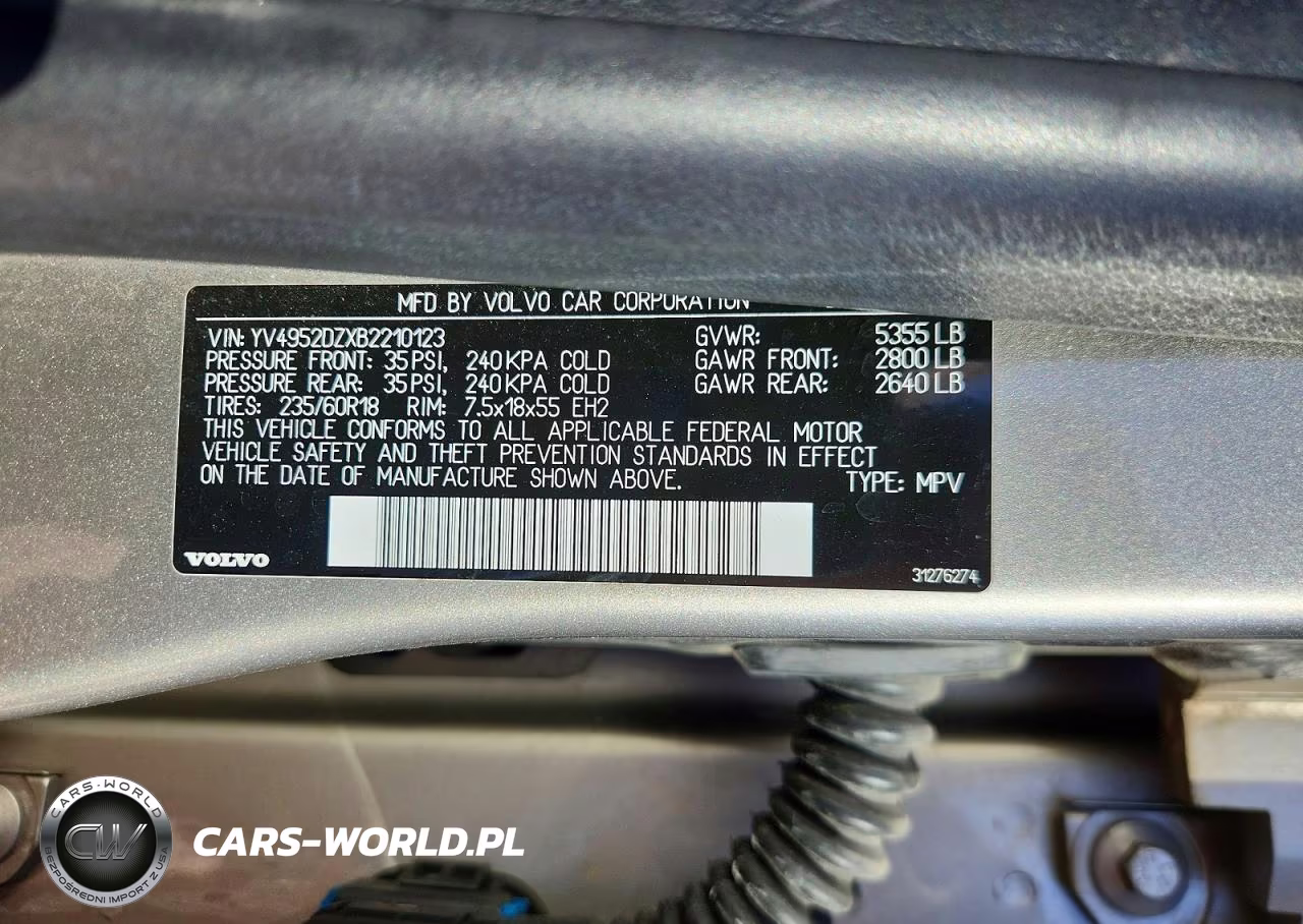 2011 Volvo Xc60 3.2 VIN:YV4952DZXB2210123 - 13