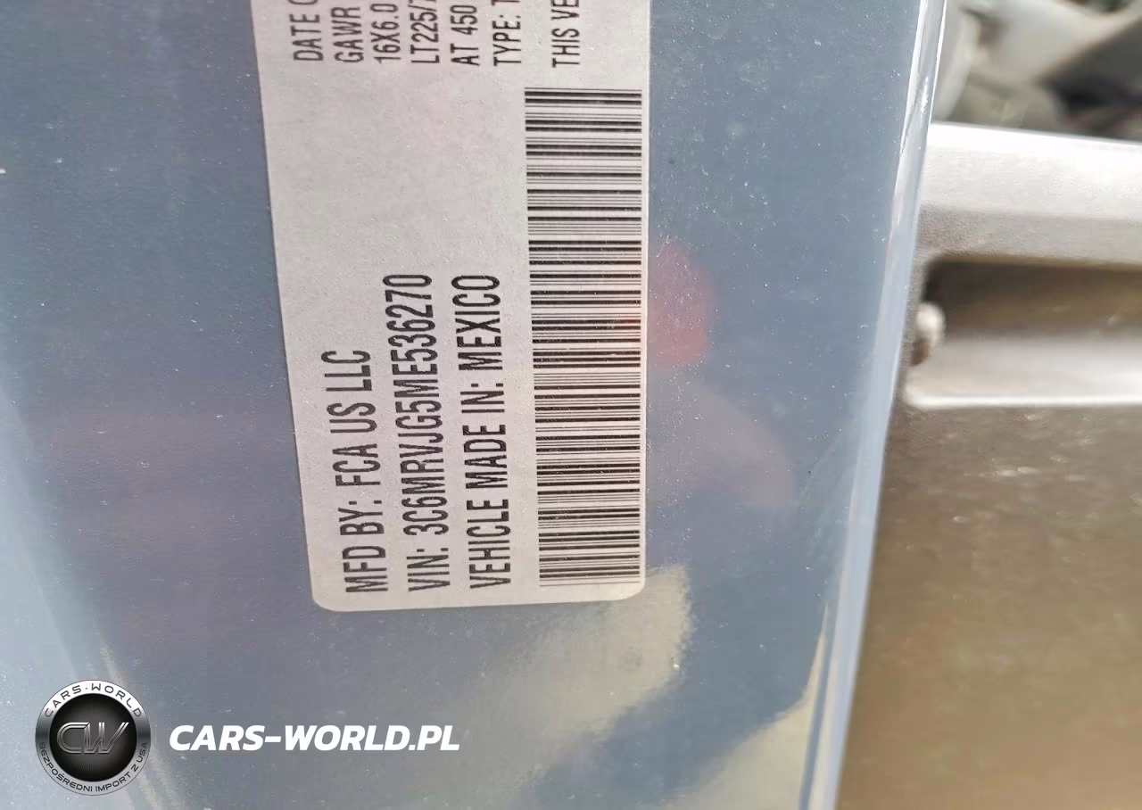 2021 Ram Promaster 3500 3500 High VIN:3C6MRVJG5ME536270 - 13