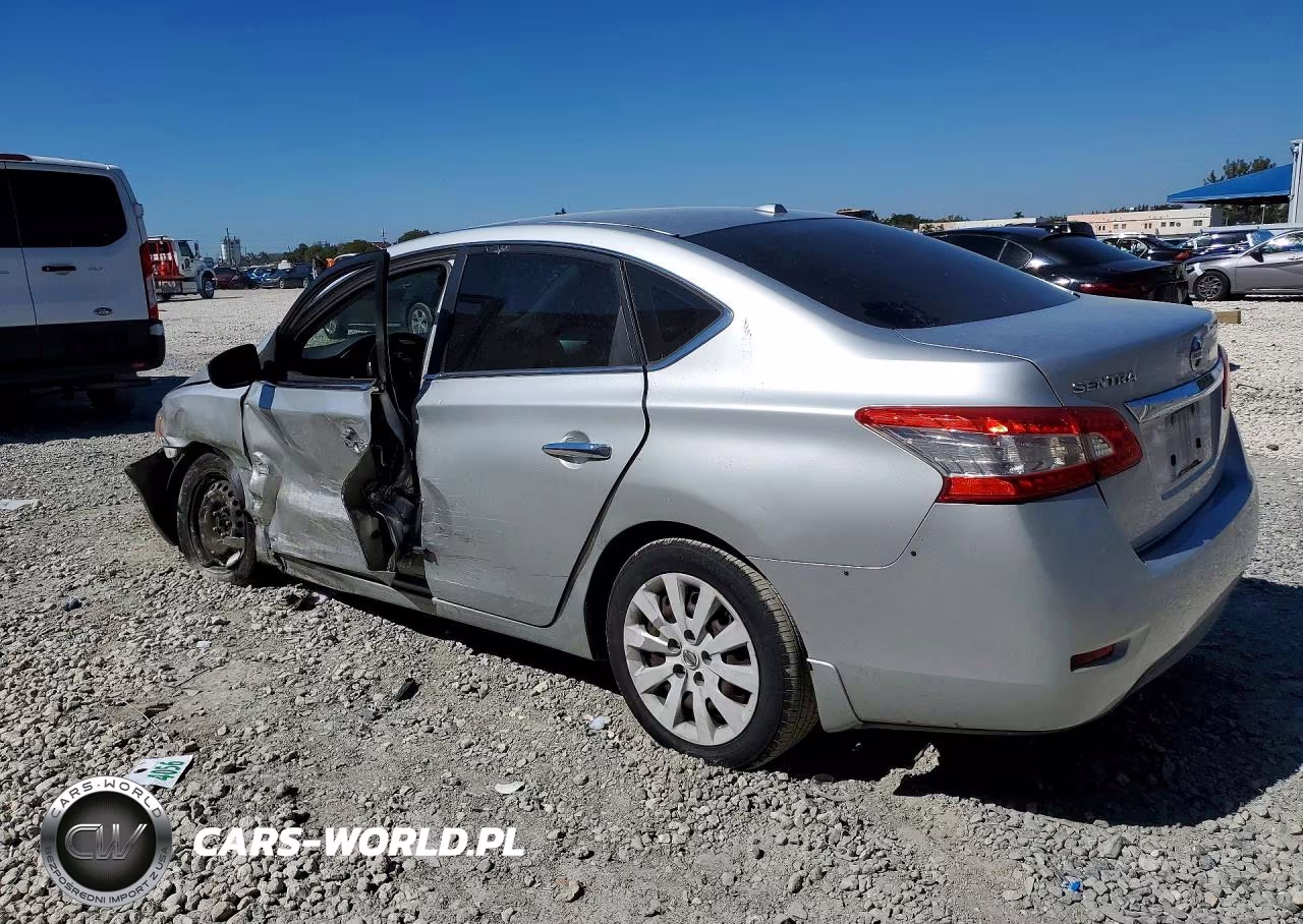2015 Nissan Sentra S VIN:3N1AB7AP0FY319063 - 2