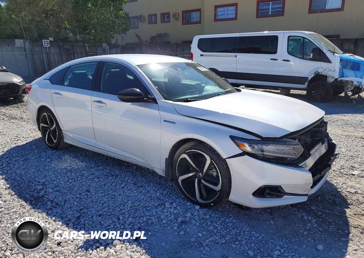 2022 Honda Accord Hybrid Sport VIN:1HGCV3F23NA027592 - 4