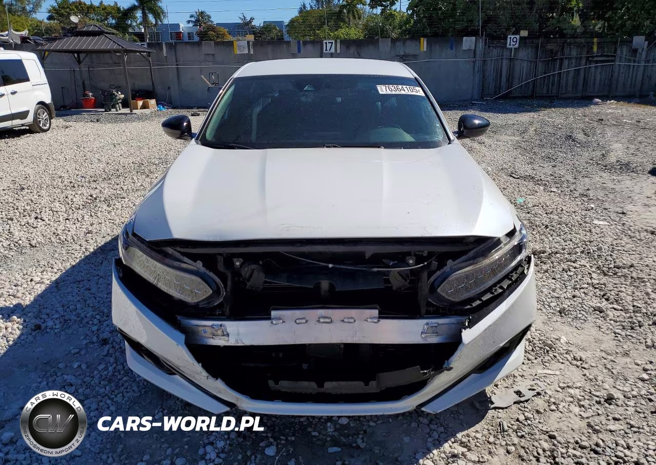 2022 Honda Accord Hybrid Sport VIN:1HGCV3F23NA027592 - 5