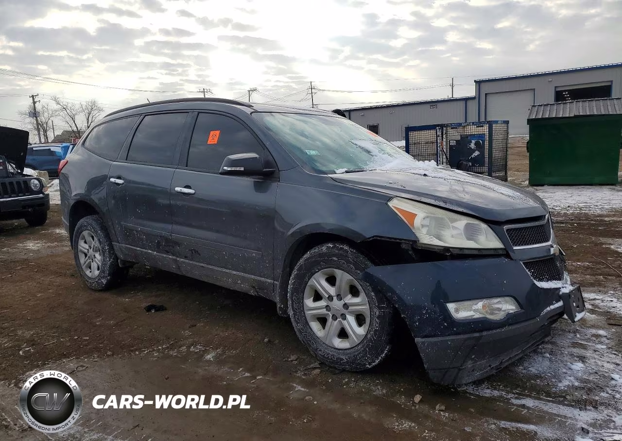 2012 Chevrolet Traverse Ls VIN:1GNKRFED5CJ296913 - 4