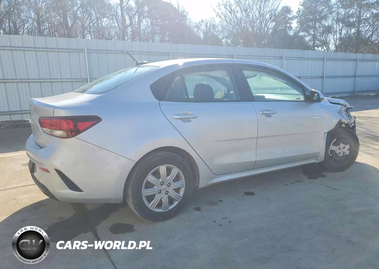 2021 Kia Rio Lx VIN:3KPA24AD1ME412478 - 3