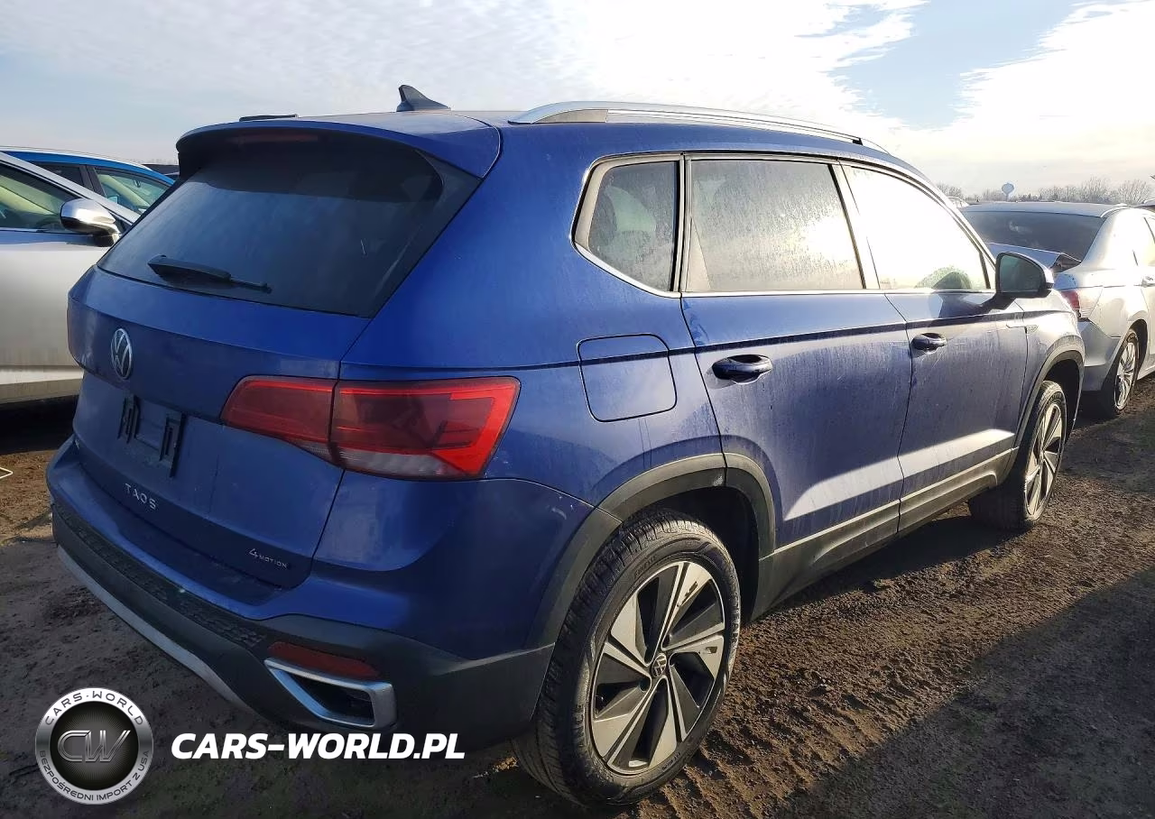 2023 Volkswagen Taos Se VIN:3VVUX7B29PM370084 - 3