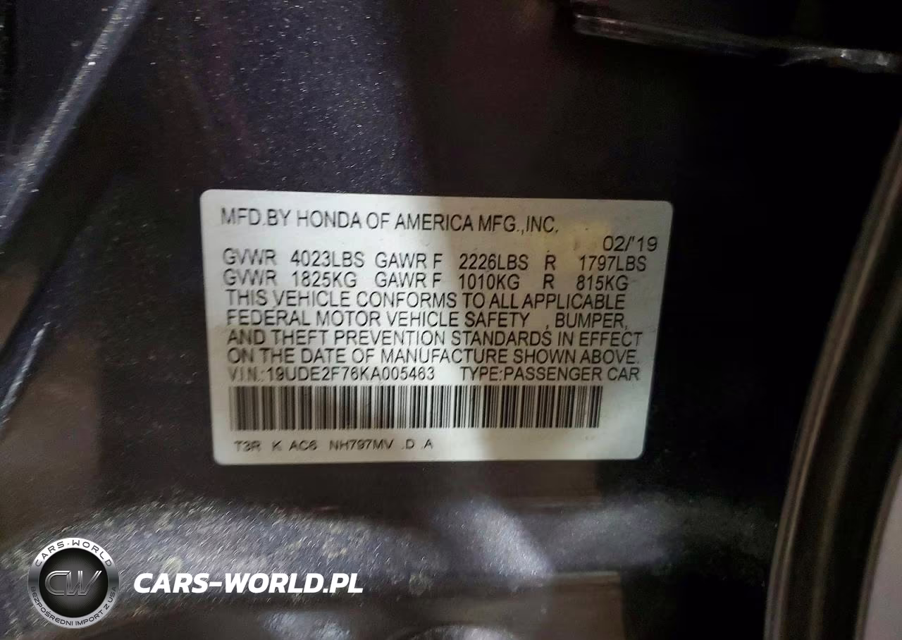 2019 Acura Ilx Premium VIN:19UDE2F76KA005463 - 12