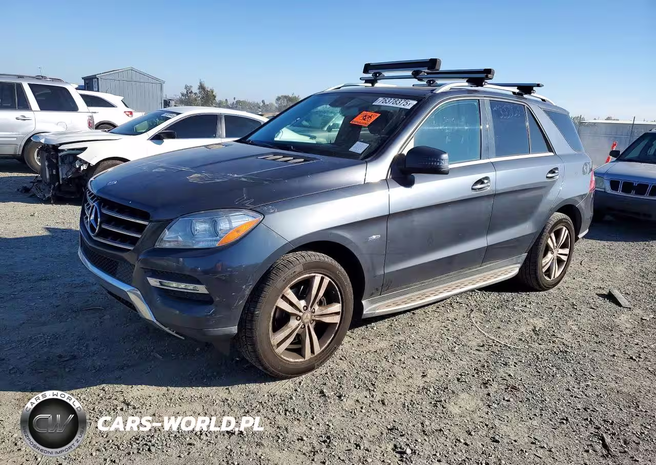 2012 Mercedes-Benz Ml 350 4Matic