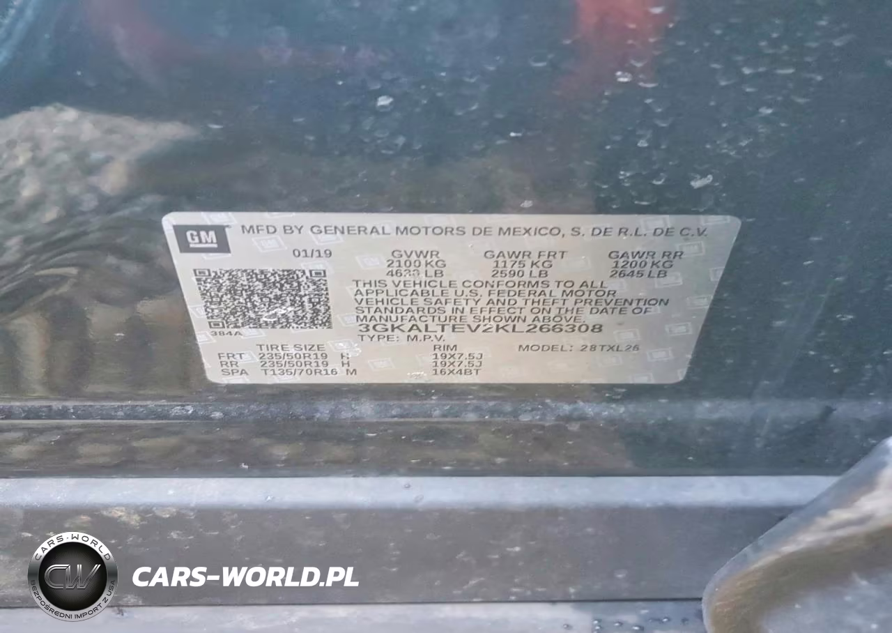 2019 GMC Terrain Sle VIN:3GKALTEV2KL266308 - 13