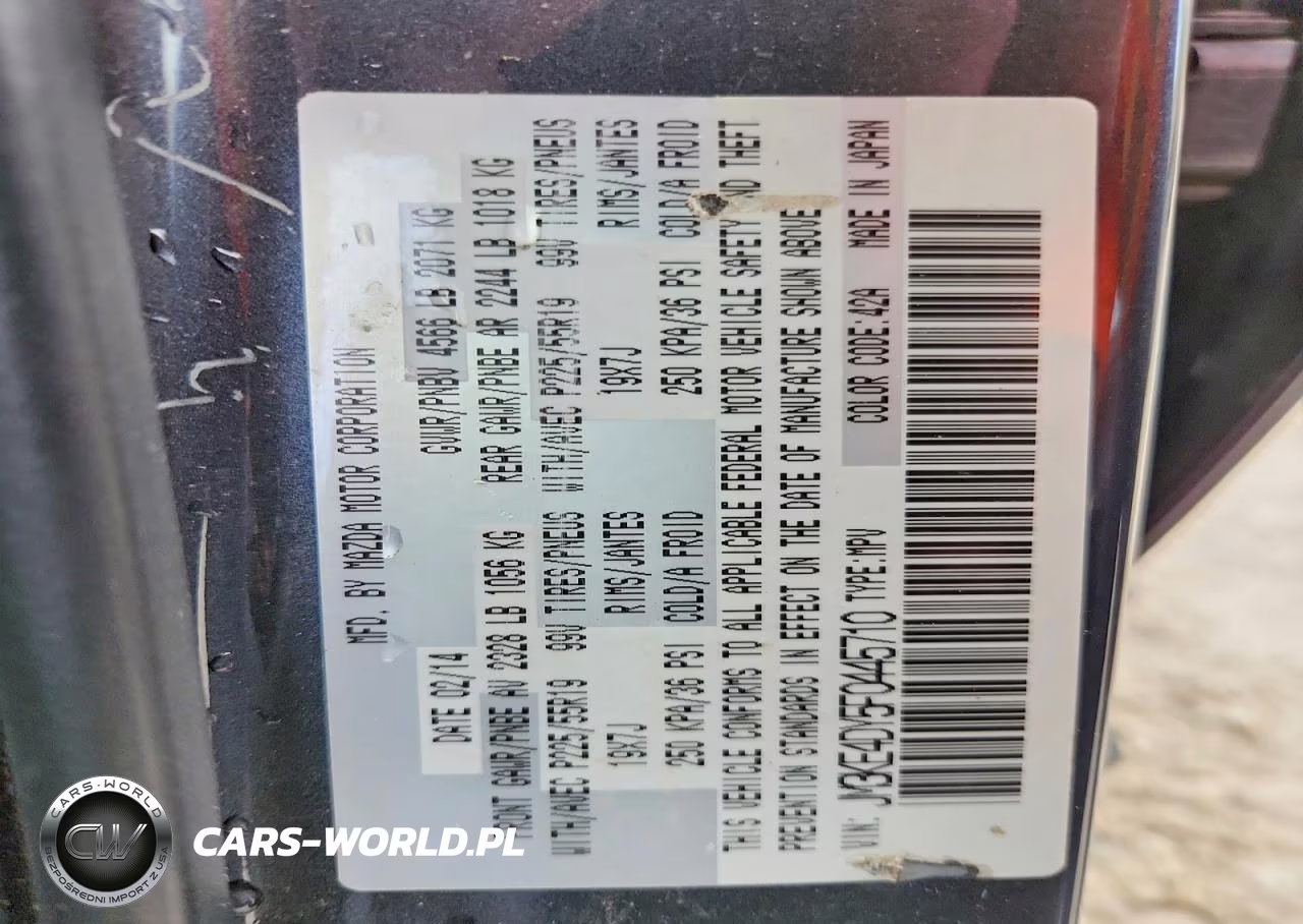 2015 Mazda Cx-5 Gt VIN:JM3KE4DY5F0445710 - 13
