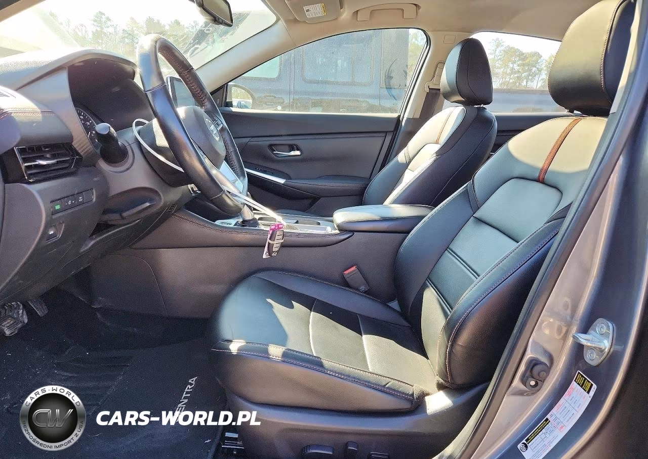 2021 Nissan Sentra Sr VIN:3N1AB8DV5MY266826 - 7