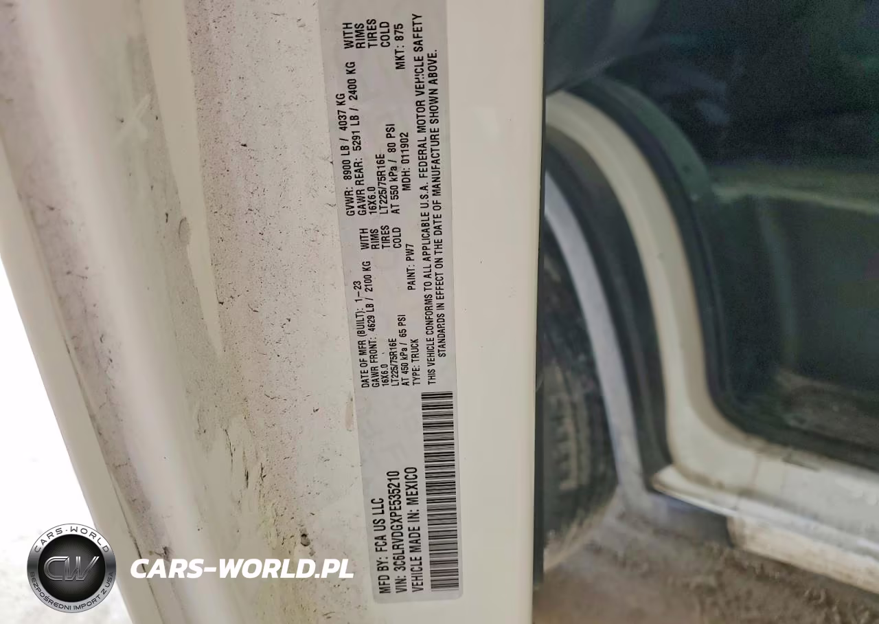 2023 Ram Promaster 2500 Delivery Van VIN:3C6LRVDGXPE535210 - 13