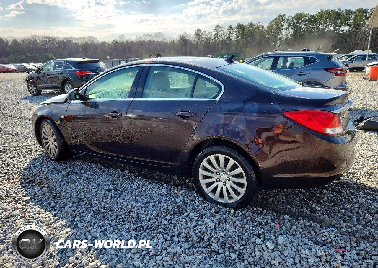2011 Buick Regal Cxl VIN:W04GV5EV1B1134654 - 2