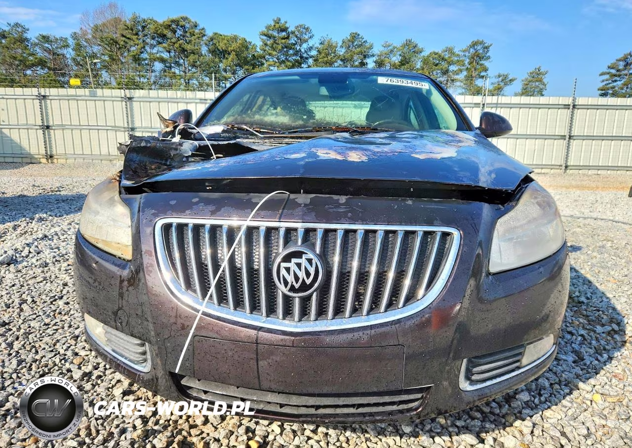 2011 Buick Regal Cxl VIN:W04GV5EV1B1134654 - 5