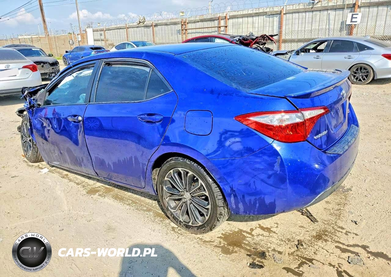 2015 Toyota Corolla L VIN:5YFBURHE3FP182437 - 2