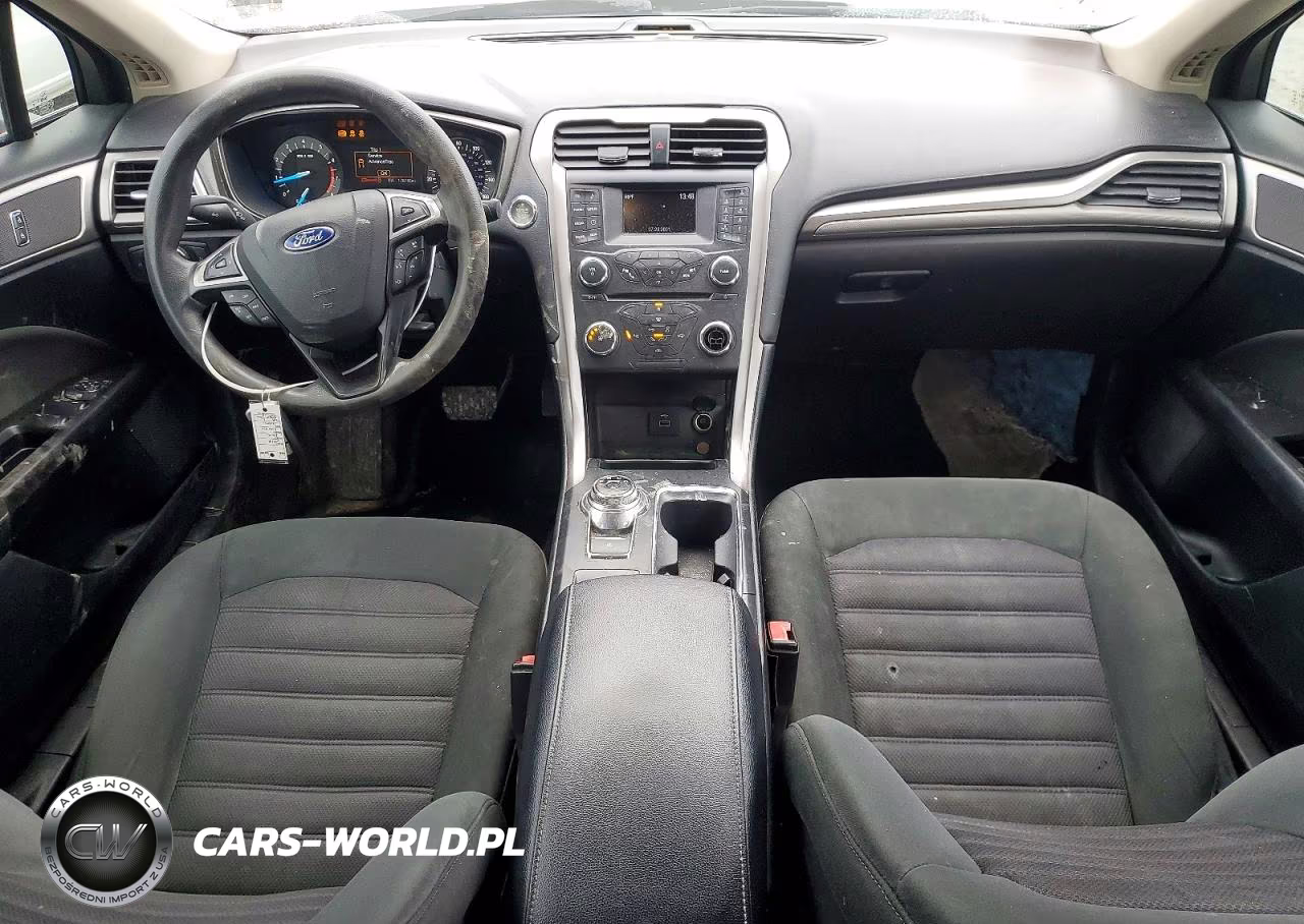 2017 Ford Fusion Se VIN:3FA6P0H7XHR112782 - 8