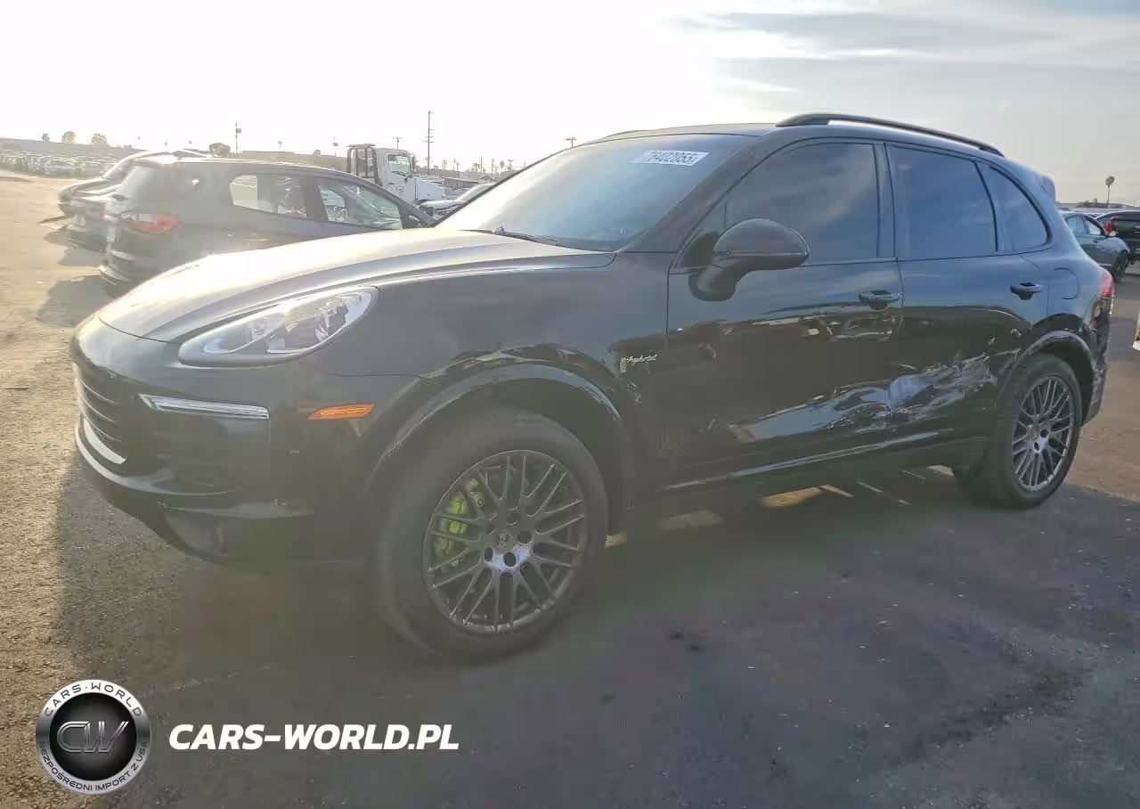 2017 Porsche Cayenne Se Hybrid Platinum