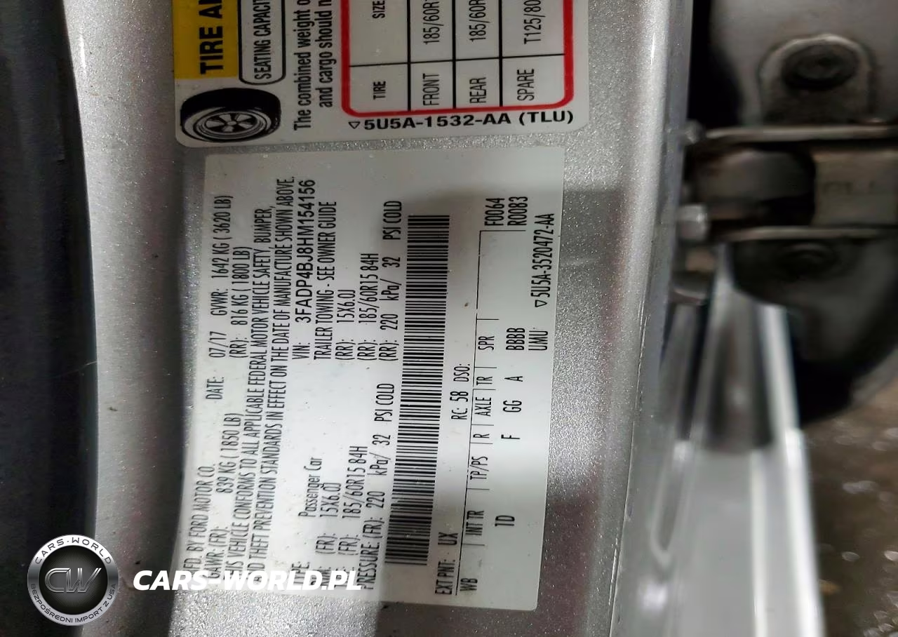 2017 Ford Fiesta Se VIN:3FADP4BJ8HM154156 - 13