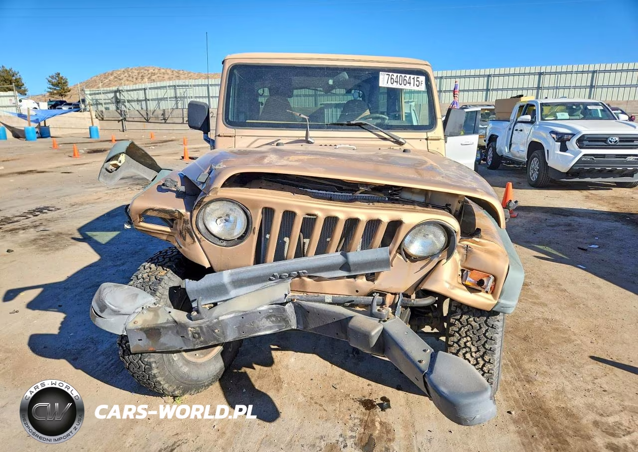 1999 Jeep Wrangler - Tj Sport VIN:1J4FY19S0XP407289 - 5