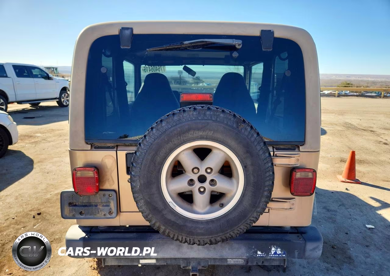 1999 Jeep Wrangler - Tj Sport VIN:1J4FY19S0XP407289 - 6