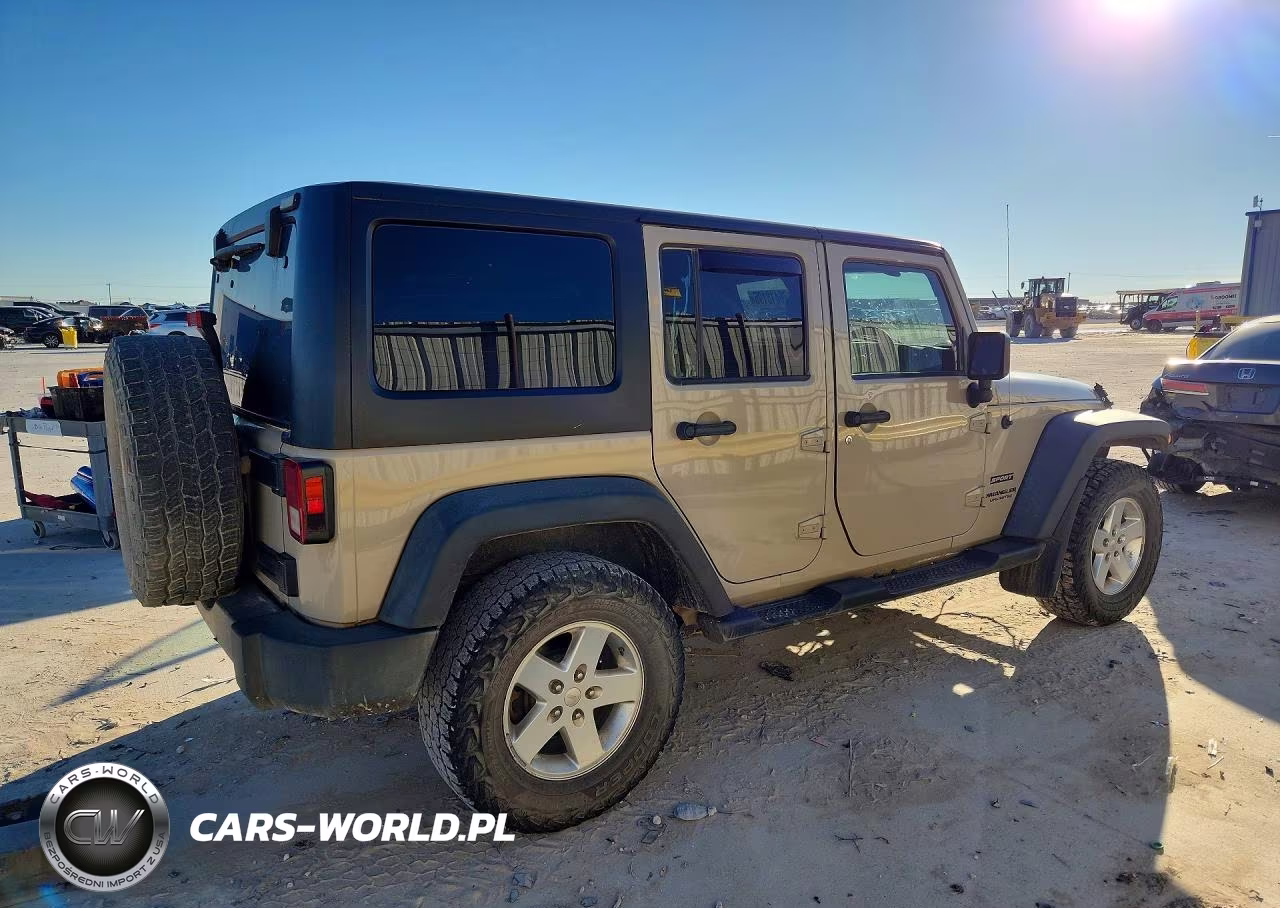 2016 Jeep Wrangler Unlimited Sport VIN:1C4BJWKG9GL266399 - 3