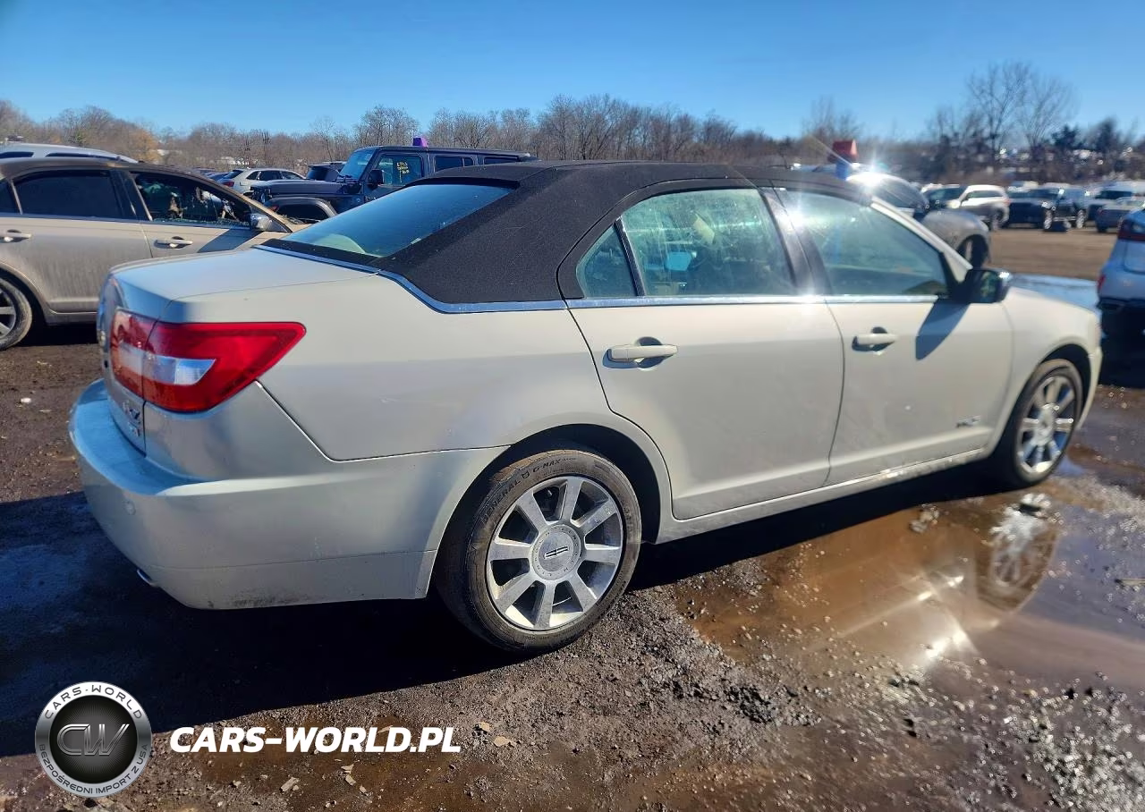 2008 Lincoln Mkz VIN:3LNHM28T98R616160 - 3