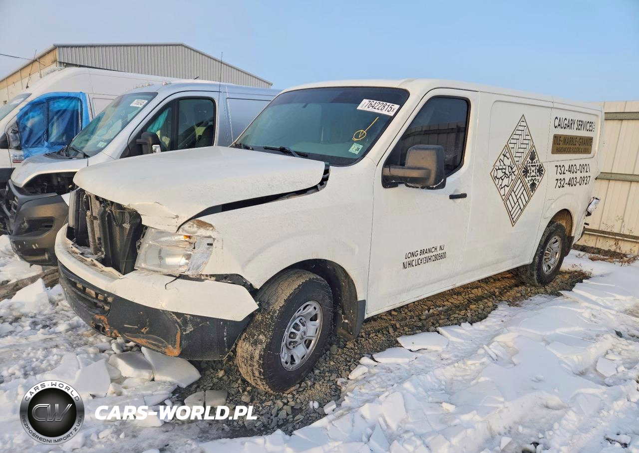 2021 Nissan Nv 2500 Utility - Service Van