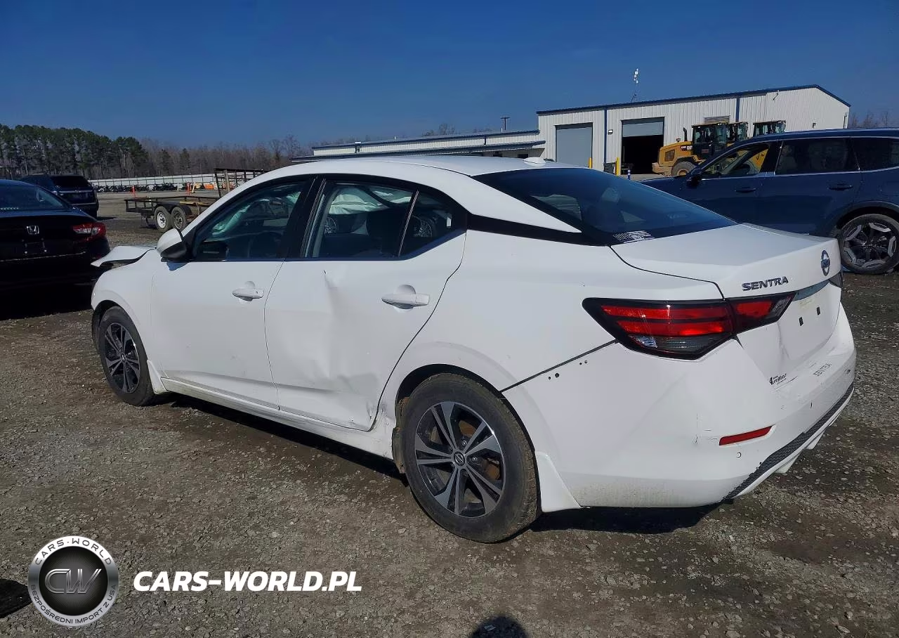 2021 Nissan Sentra Sv VIN:3N1AB8CV6MY229107 - 2