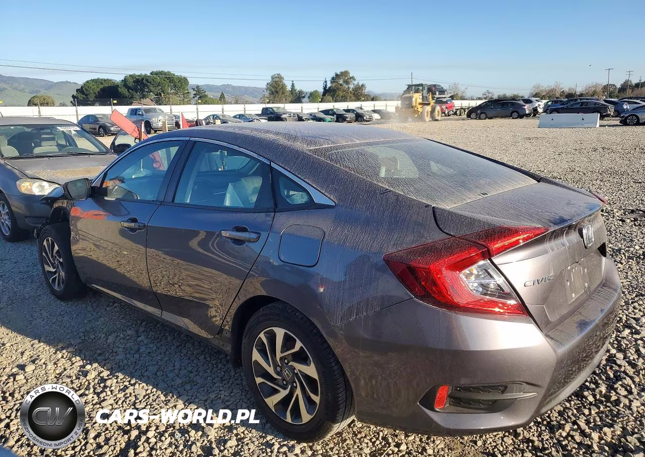 2016 Honda Civic Ex VIN:19XFC2F77GE225650 - 2