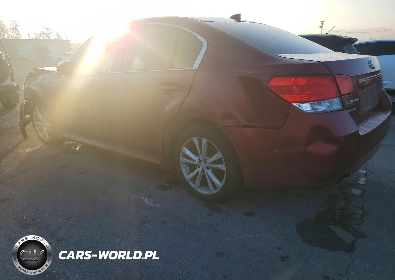 2014 Subaru Legacy 2.5I Premium VIN:4S3BMBC61E3036391 - 2