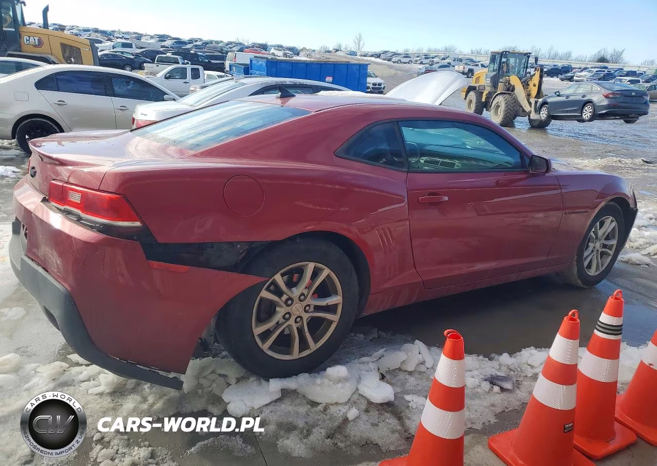 2014 Chevrolet Camaro Ls VIN:2G1FA1E3XE9195353 - 3
