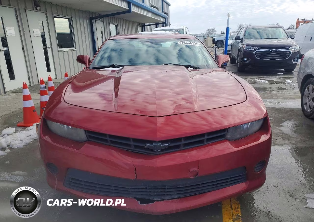 2014 Chevrolet Camaro Ls VIN:2G1FA1E3XE9195353 - 5