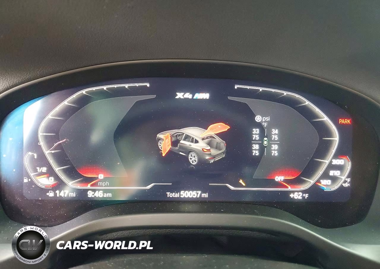 2021 BMW X4 M Competition VIN:5YMUJ0C08M9G91140 - 9