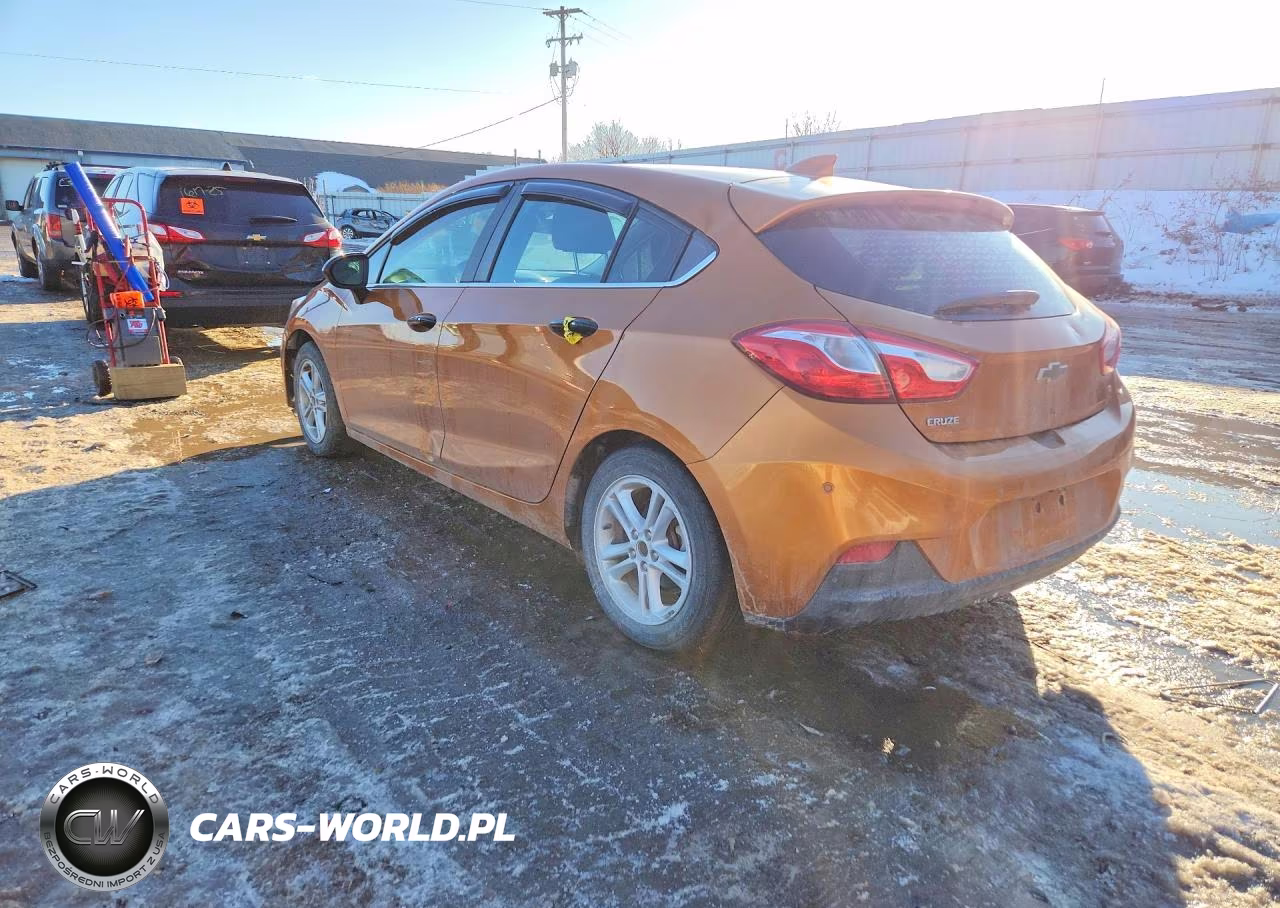 2017 Chevrolet Cruze Lt VIN:3G1BE6SM7HS540844 - 2