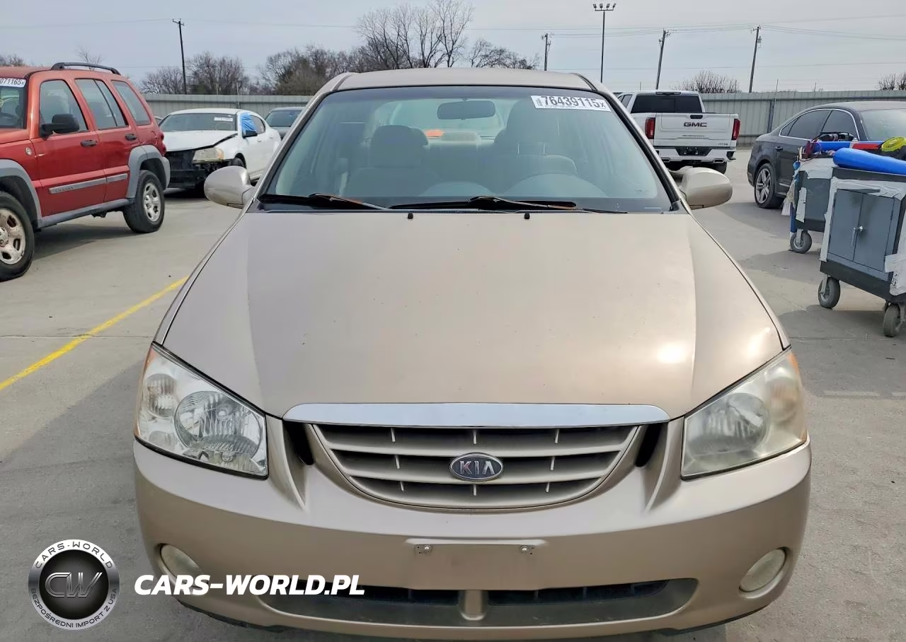 2005 Kia Spectra Lx VIN:KNAFE121255193525 - 5