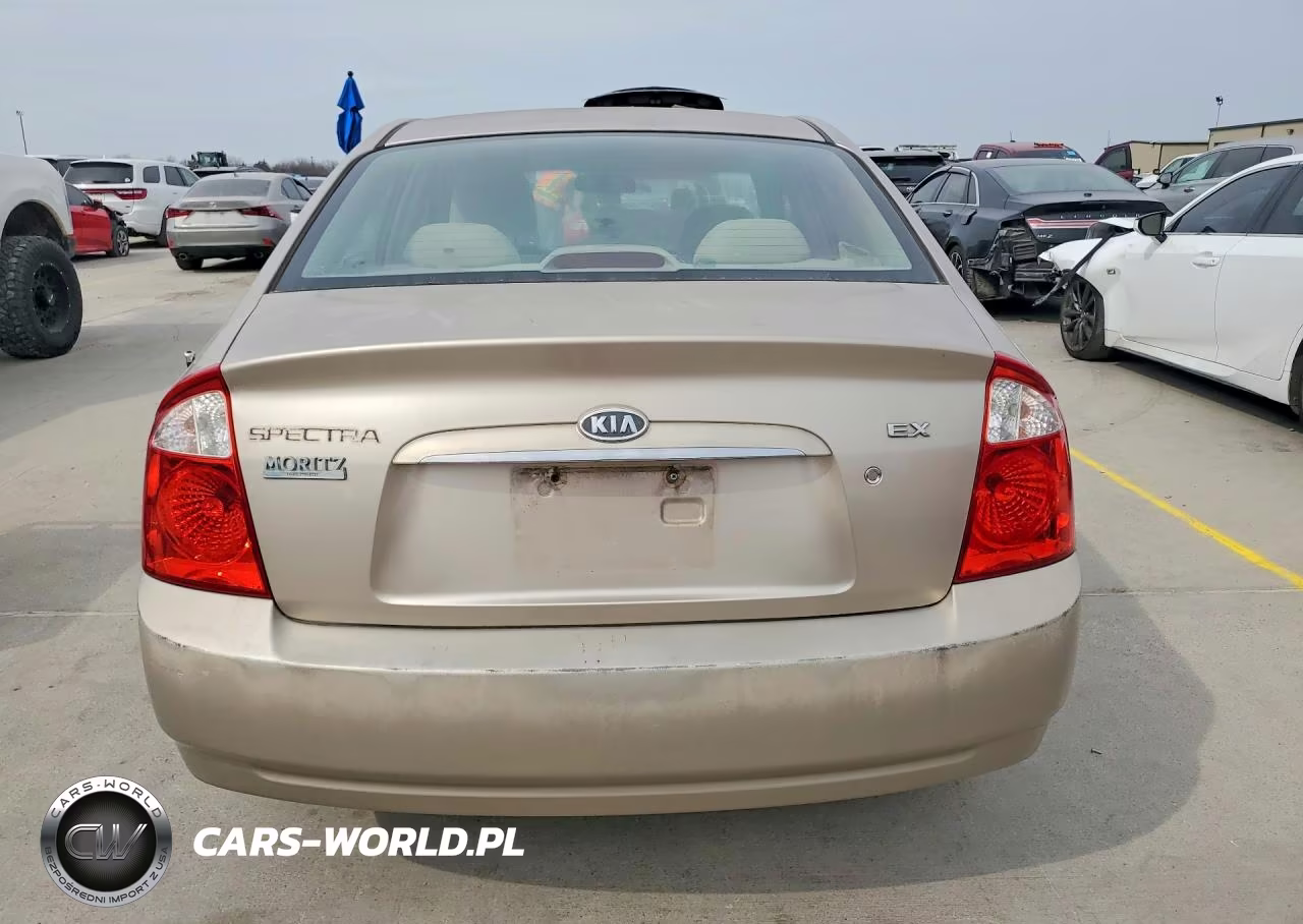 2005 Kia Spectra Lx VIN:KNAFE121255193525 - 6