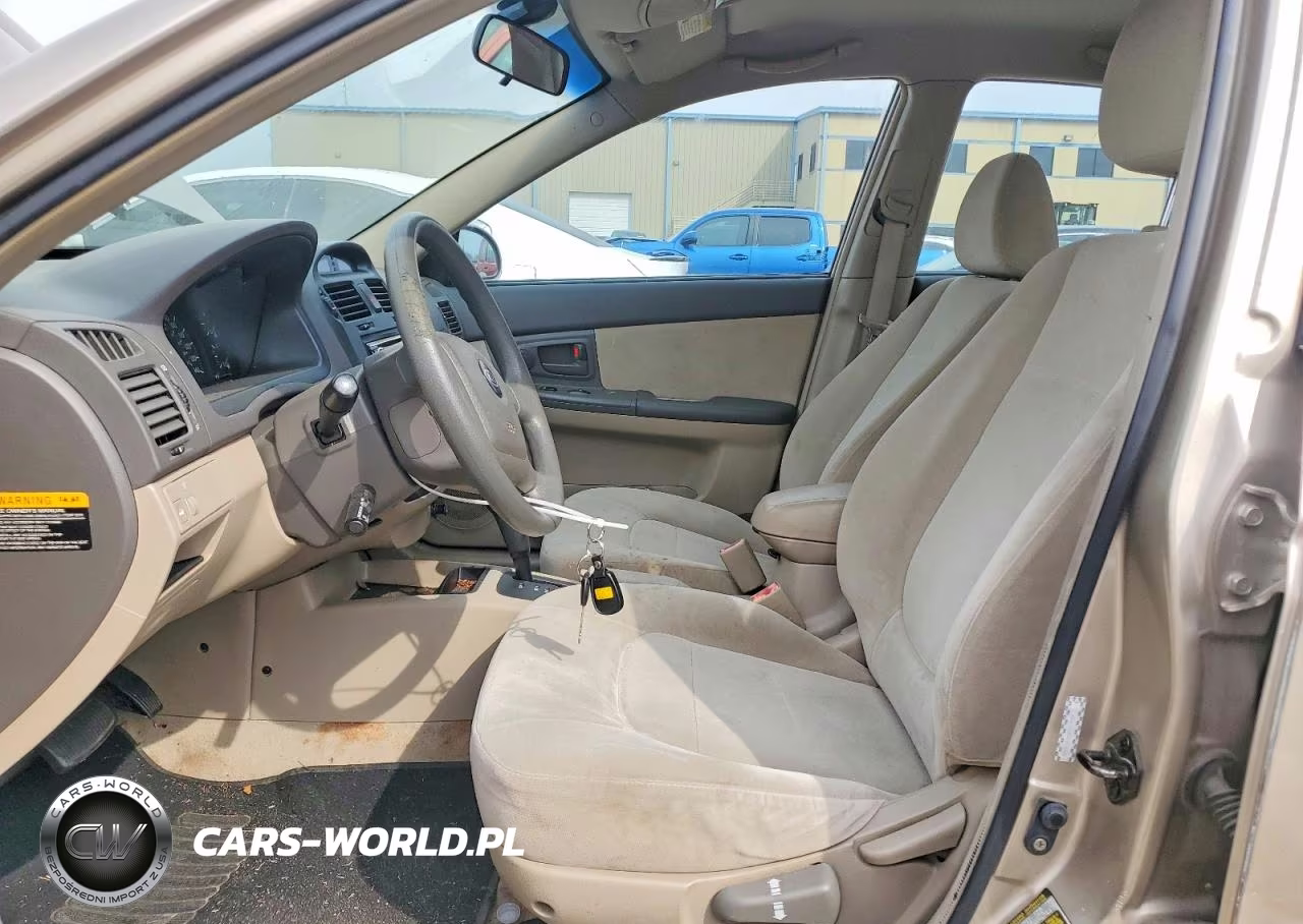 2005 Kia Spectra Lx VIN:KNAFE121255193525 - 7