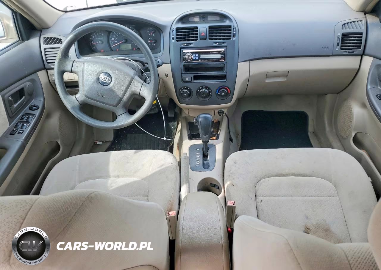 2005 Kia Spectra Lx VIN:KNAFE121255193525 - 8