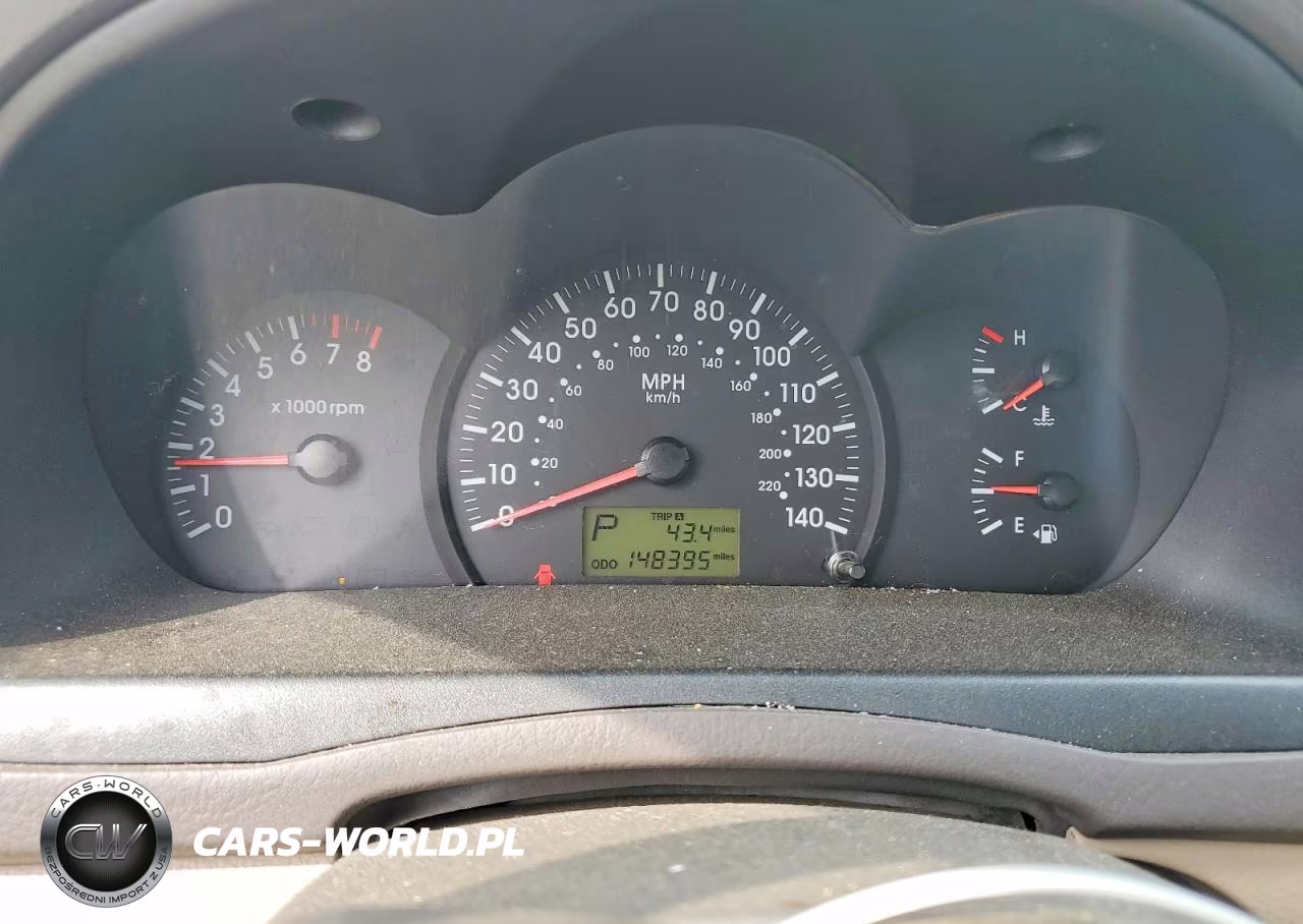 2005 Kia Spectra Lx VIN:KNAFE121255193525 - 9