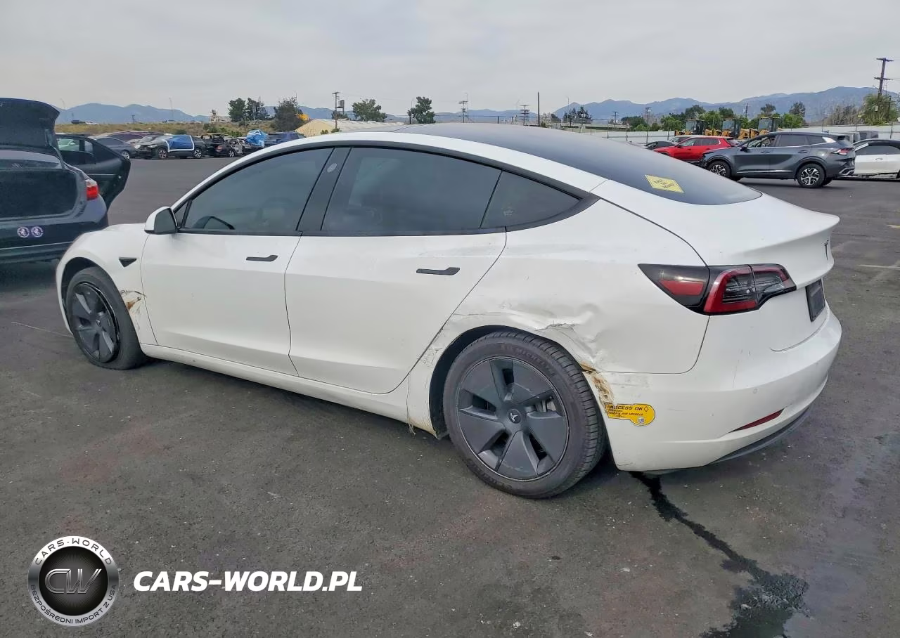 2022 Tesla Model 3 VIN:5YJ3E1EA9NF110186 - 2